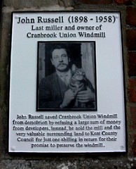 John Russell plaque